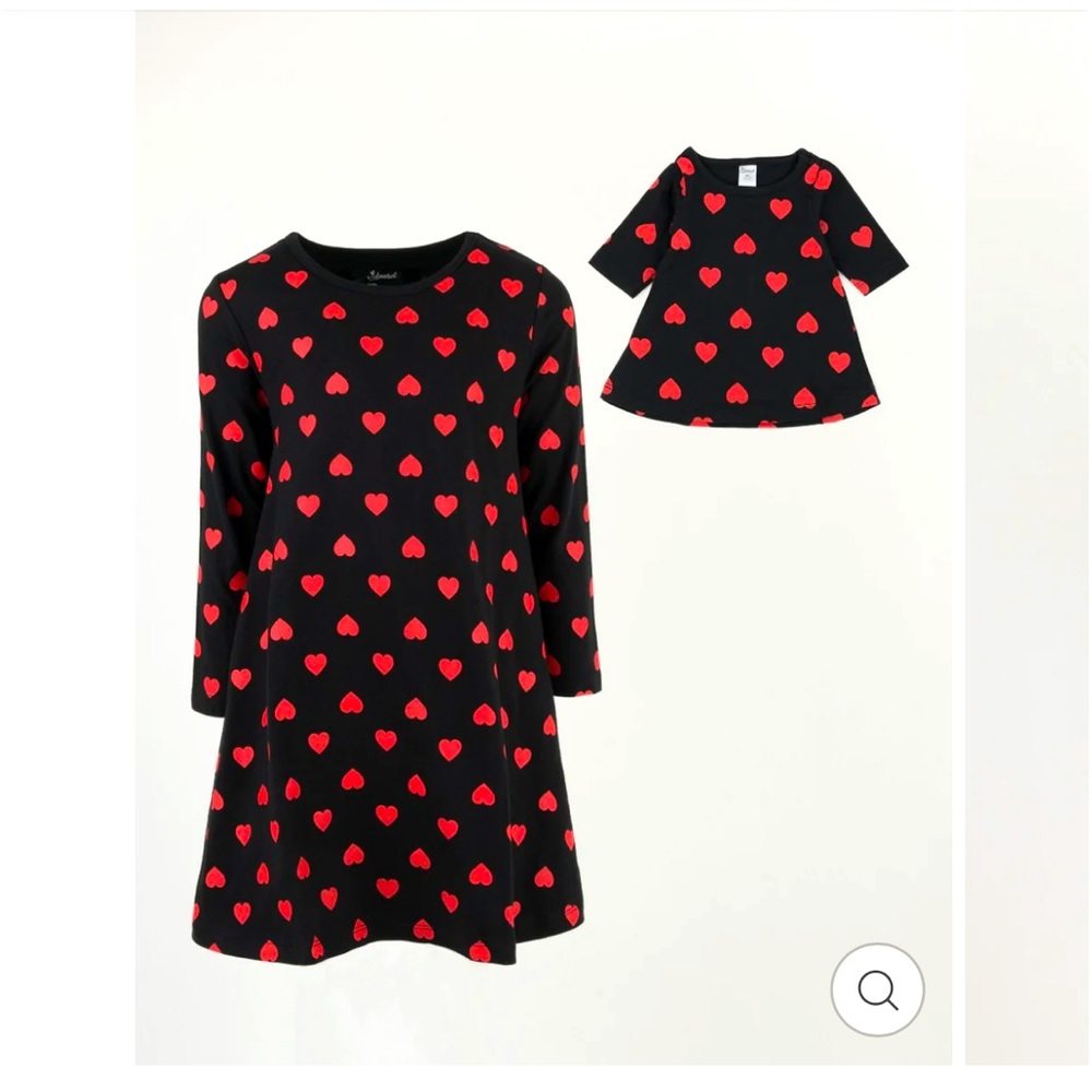 Leveret Matching Girl & Doll Cotton Dress